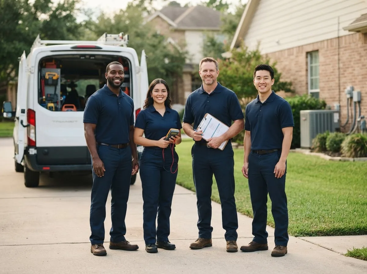 Certified HVAC technician near Hallettsville, TX